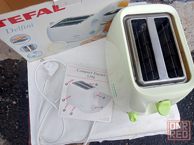 Tefal Delfini Тостер с поддоном, 2 тоста Донецк - изображение 5