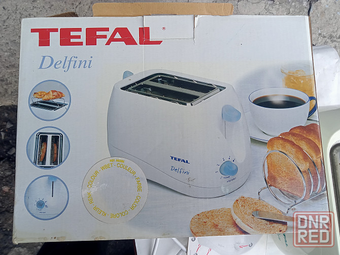 Tefal Delfini Тостер с поддоном, 2 тоста Донецк - изображение 7