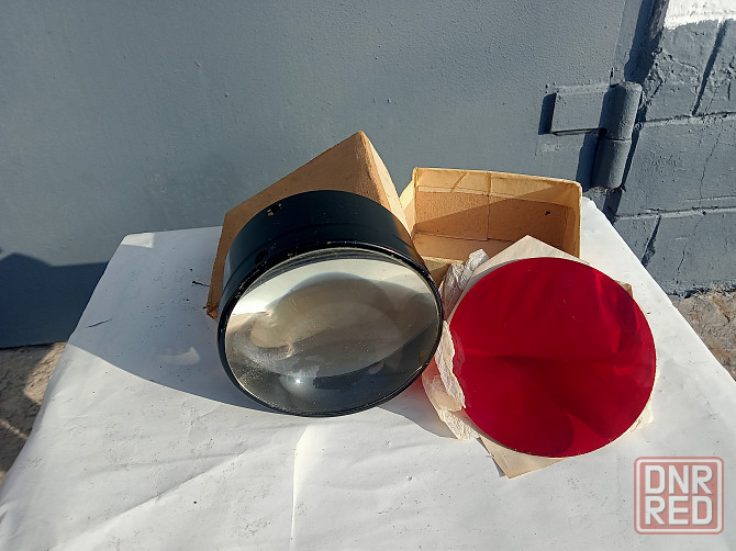 Линза конденсор с красным светофильтром Донецк - изображение 1