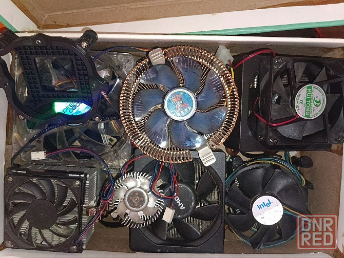 вентиляторы, провода, память для компьютера. Донецк - изображение 2