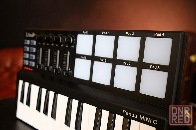 MIDI-контроллер LAudio PandaminiC, миди-клавиатура USB Донецк - изображение 3