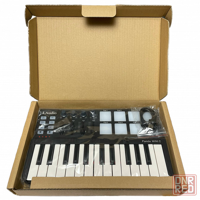 MIDI-контроллер LAudio PandaminiC, миди-клавиатура USB Донецк - изображение 6