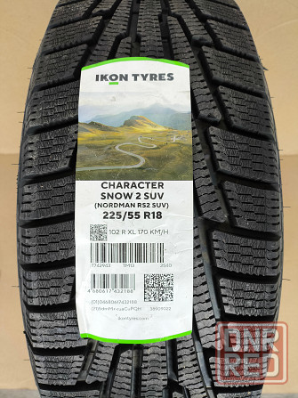Продам зимние шины 225/55 R18 IKON Nordman RS2 SUV XL 102R(Россия) ---- 9 243 руб. Донецк - изображение 1