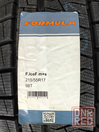 Продам зимние шины 215/55 R17 Formula Ice Friction XL 98T(Россия) ---- 7 698 руб. Донецк - изображение 1