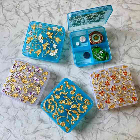 Таблетницы, как у док-ра Мясникова. Новые, в упаковке. Донецк