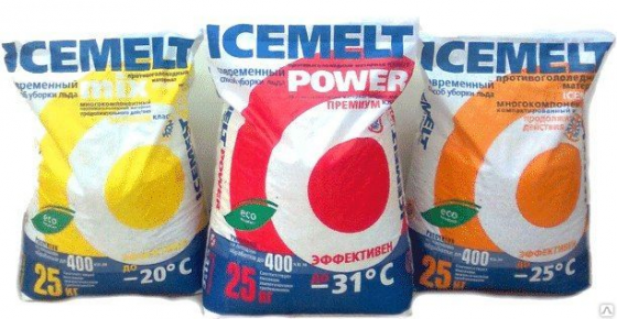 Айсмелт 25кг. t-20c антигололедный реагент Донецк