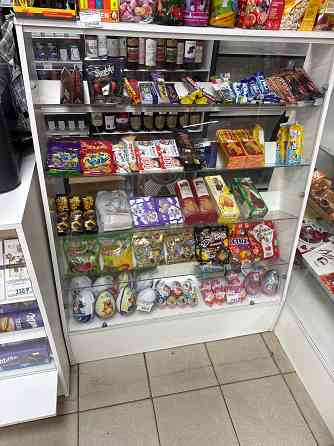 Торговое оборудование витрина стеклянная Донецк