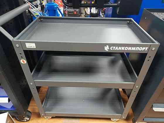 Тележка открытая на колесах 3 полки Донецк