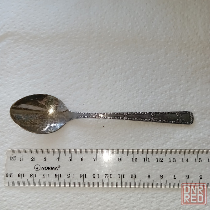 Десертная ложка мельхиор Донецк - изображение 3