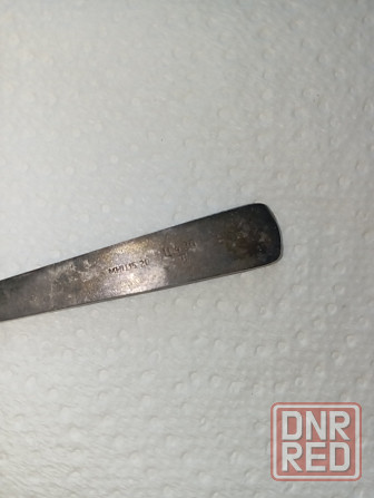 Десертная ложка мельхиор Донецк - изображение 2