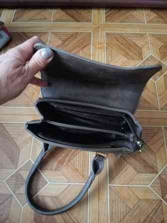 Продам сумку сумочку коричгевую кожа Донецк