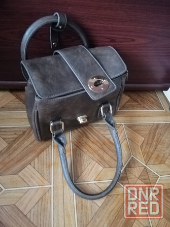 Продам сумку сумочку коричгевую кожа Донецк - изображение 3