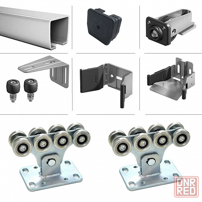 Комплекты для откатных ворот алютех Донецк - изображение 2