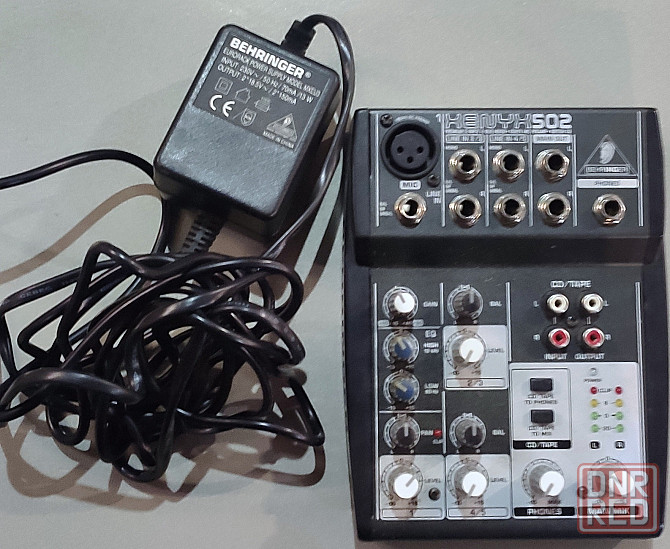 Микшерный пульт behringer xenyx 502 Донецк - изображение 1