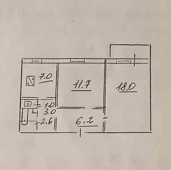 Продаётся 2х ком. Текстильщик ул.Высоцкого Донецк