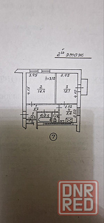 Двухкомнатная квартира, 19 Шахта Донецк - изображение 7