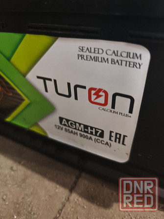 Акб 6ст-85.0 turon Agm пуск.ток 900 Донецк - изображение 3