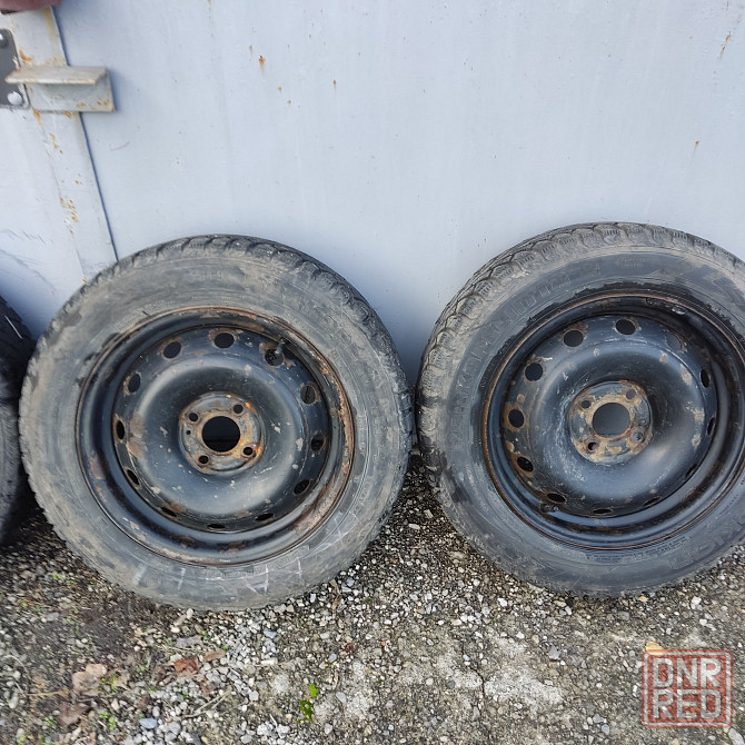 Диски R15 с резиной 185/65 на Dacia Logan Донецк - изображение 3