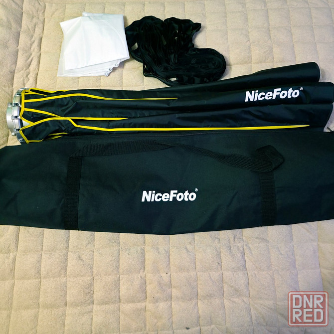 Продам софтбокс NiceFoto Professional LED-Ø120cm с сотами Донецк - изображение 1
