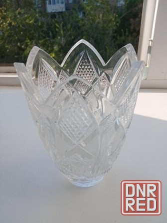 Хрустальная ваза ссср Донецк - изображение 2