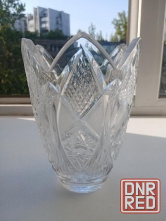 Хрустальная ваза ссср Донецк - изображение 1