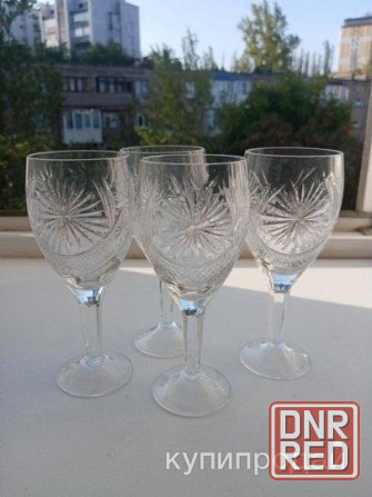Хрустальные фужеры ссср Донецк - изображение 1