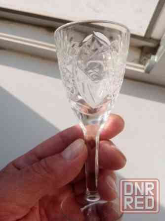 Хрустальные рюмочные фужеры ссср Донецк