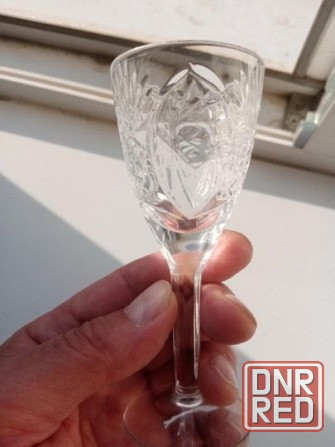 Хрустальные рюмочные фужеры ссср Донецк - изображение 3