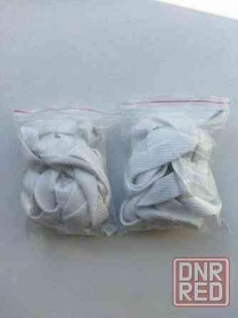 Шнурки для обуви белые Донецк