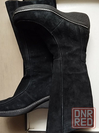 Зимние замшевые сапоги. Донецк - изображение 5