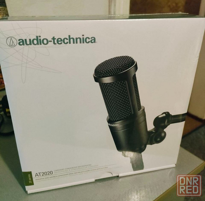 Конденсаторный микрофон Audio technica AT2020 Макеевка - изображение 1