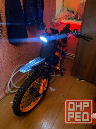 продам електропитбайк kugoo wish 02 pro в огнях !!! Донецк - изображение 5