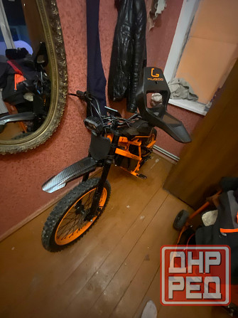 продам електропитбайк kugoo wish 02 pro в огнях !!! Донецк - изображение 3