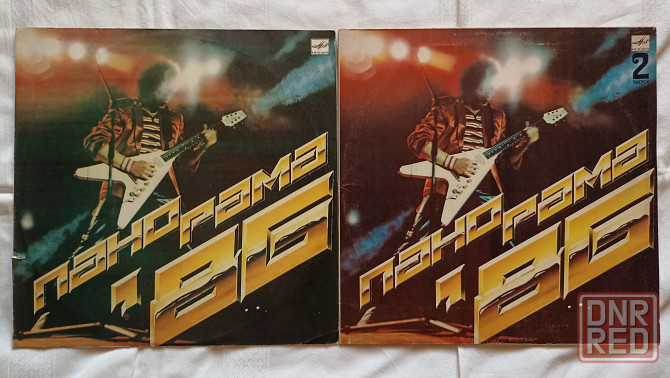 Пластинки 7 шт. Рок-панорама , Панорама '86 , группа Август Донецк - изображение 2