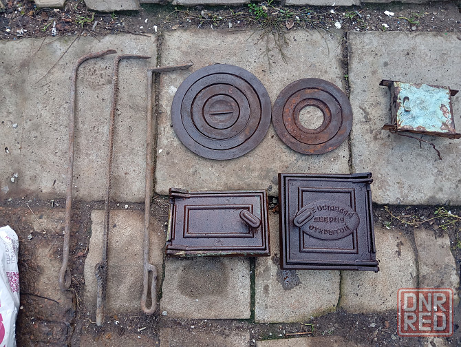 Кольца на печь,дверки,кочерга Донецк - изображение 1