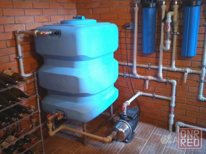 Установка насосных станций накопительных баков Донецк - изображение 1