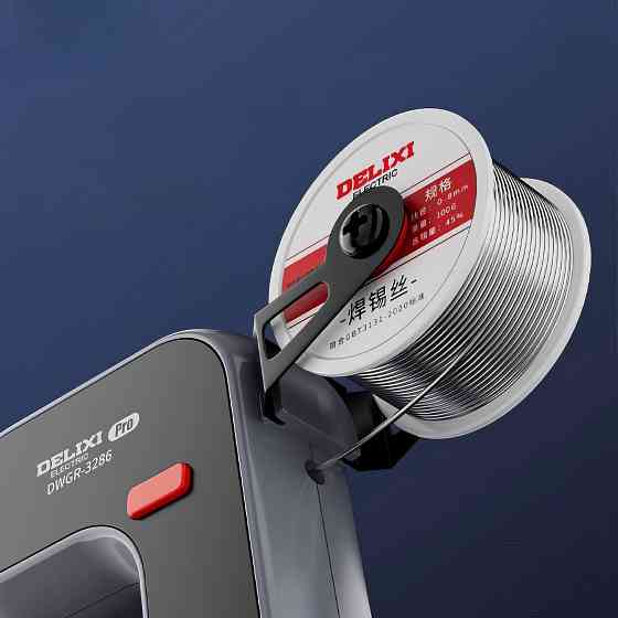 Электрический паяльник с автоматической подачей олова Донецк