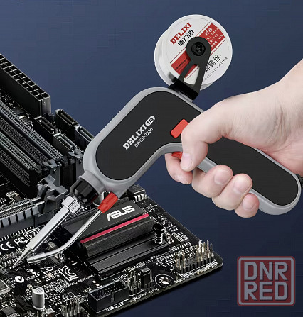 Электрический паяльник с автоматической подачей олова Донецк - изображение 1