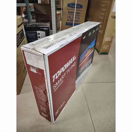 32" Телевизор TOPOMAX (TM32FHSBK), Full HD, 60 Гц, Wi-Fi, Smart TV, Android TV 12.0 Донецк