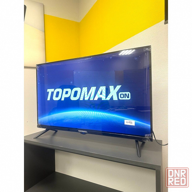 32" Телевизор TOPOMAX (TM32FHSBK), Full HD, 60 Гц, Wi-Fi, Smart TV, Android TV 12.0 Донецк - изображение 2