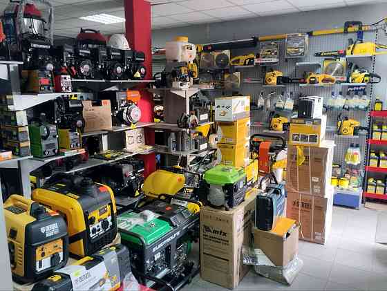 Продажа, ремонт-генераторов, бензопил, садовой техники, электроинструмента. Донецк