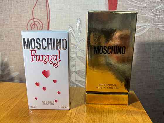Туалетная вода MOSCHINO FUNNY 100 мл и парфюмерная вода MOSCHINO FRESH GOLD 100мл Донецк