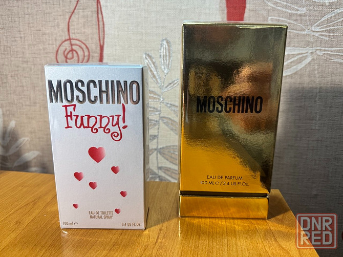 Туалетная вода MOSCHINO FUNNY 100 мл и парфюмерная вода MOSCHINO FRESH GOLD 100мл Донецк - изображение 1