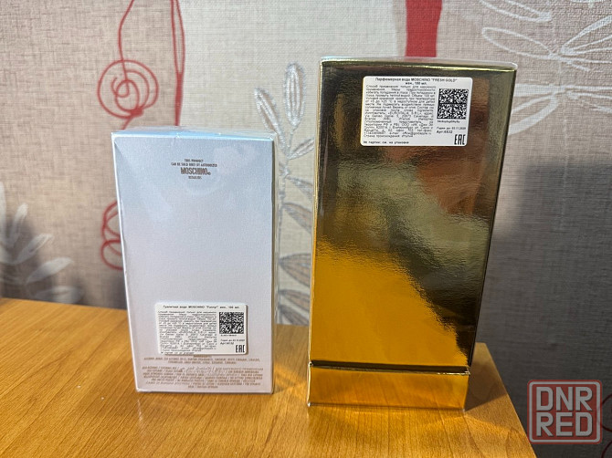 Туалетная вода MOSCHINO FUNNY 100 мл и парфюмерная вода MOSCHINO FRESH GOLD 100мл Донецк - изображение 2