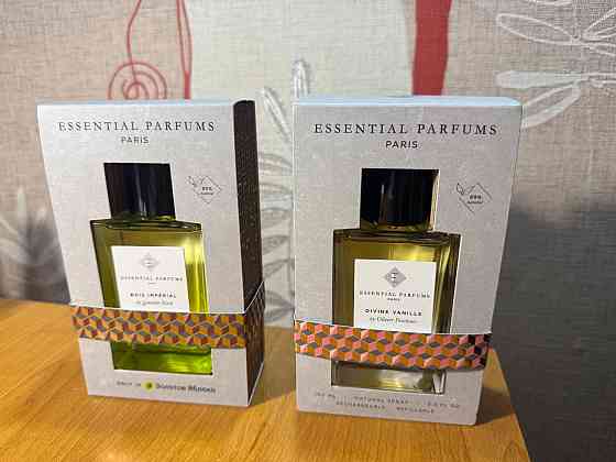 Парфюмерная вода ESSENTIAL PARFUMS NICE BERGAMOTE 100мл и DIVINE VANILLE 100мл Донецк