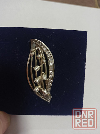 Серебряная брошь 925 пробы Донецк - изображение 6