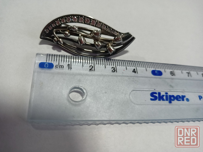 Серебряная брошь 925 пробы Донецк - изображение 7