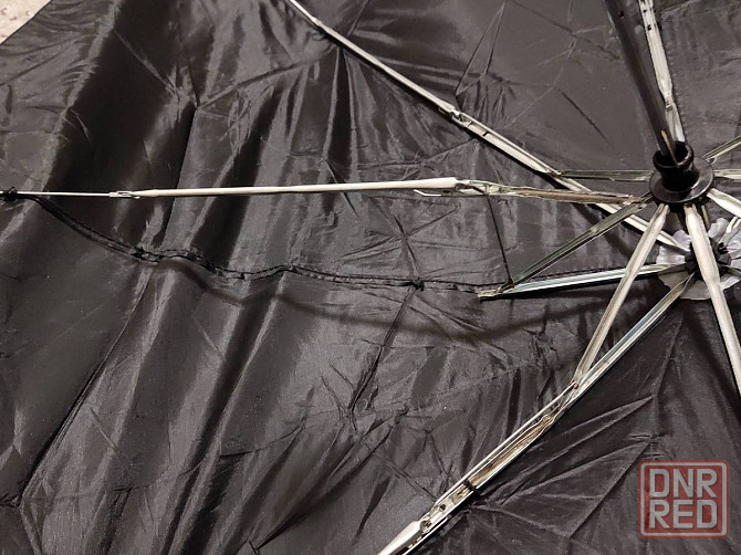 Зонт мужской черный Донецк - изображение 4