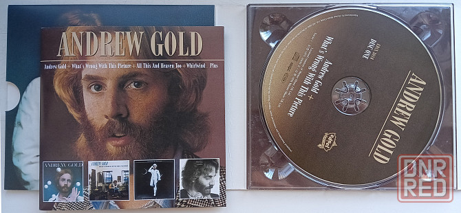 Andrew Gold (1975,1976,1978,1980): boxset, 3CD, 4 альбома, EU (аудио компакт диск) Макеевка - изображение 3