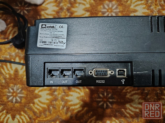 Интерактивный ибп Mustek PowerMust 650 Office Донецк - изображение 3